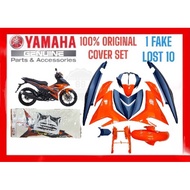 💯 ORIGINAL YAMAHA COVER SET Y15ZR V2 2023 ORANGE VOM2 MATT GREEN MDNCM1