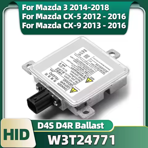 W3T24771 Headlight HID D4S D4R Ballast KD53510H3 BHN3510H3 For Mazda 3 CX5 CX9 2012 2013 2014 2015 2