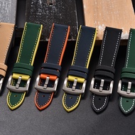 JUELONG For Longine Seiko Water Ghost Hamilton Series Nylon FKM Rubber Watch Strap 18mm 20mm 22mm 24