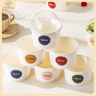 [Happiness ] Paper Cup Cake Box Taro Puree Baking Milk Cup Disposable Paper Cup Cake Packaging Box C