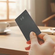 Bluetooth Tracker Wallet Card, Smart Locator Tag for iPhone iOS Find My Airtag Key Finder