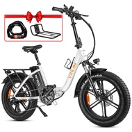 VITILAN 1200W Peak Electric Bike for Adults, U7 2.0 Folding 20*4.0 Inch Fat Tire Ebike, 48V 20AH Sam