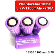 CELL BATTERY Stovefire 18350 - 1100mAh - 3.7V discharge 30A