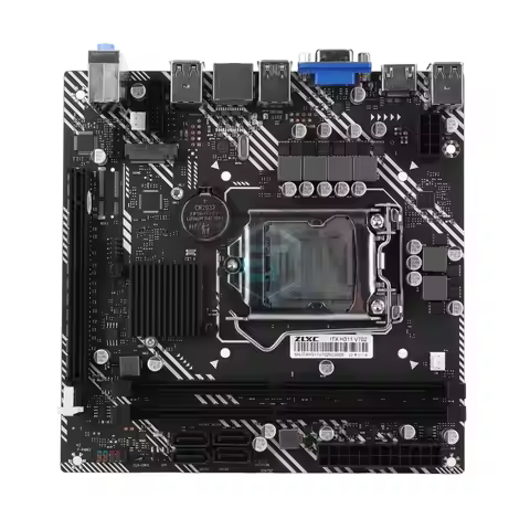 H311 Chipset ITX Motherboard DDR4 + M.2 NVME Upgrade Compatible with LGA 1155 Intel CPUs Small Form 