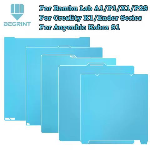 Glacier Cold Plate For Bambu Lab H2D H2S A1 P1 X1C P2S H2C Cool Build Plate For Anycubic S1 Creality