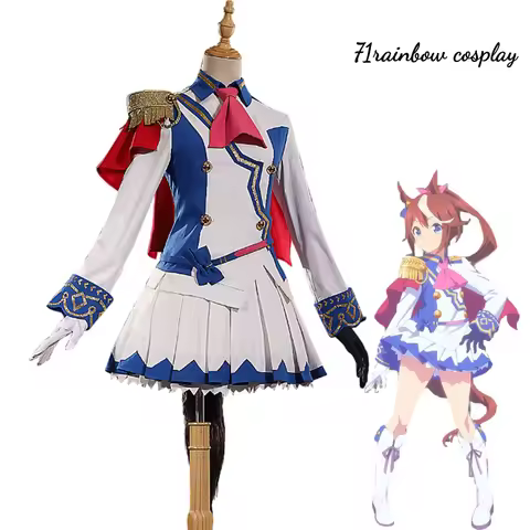 Pretty Derby Tokai Teio Cosplay Costume Woman Christmas Roleplay Uniforms Sets Game Cosplay Costumes