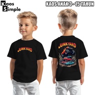 Tacendri Kids - JUNK YARD Car Boys' T-Shirt Ages 1-6 Years LAND CRUISER MERCEDES JIMNY FORD T-SHIRTS