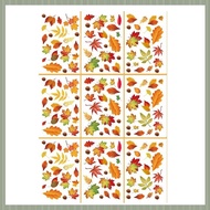 ( S U Z B )Fall Window Clings for Glass Autumn Window Stickers Fall Window Stickers Thanksgiving