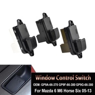 Front Right / Rear Left Right Passenger Side New Power Window Switch Button For Mazda 6 GP9A-66-370 