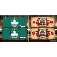 FLAG & VINTAGE MUG DESIGN 11oz with BOX SOUVINER MUG