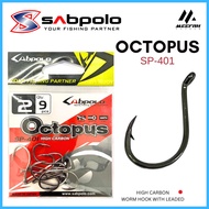 SABPOLO OCTOPUS WITH RING HOOK SP 401 Octopus Fishing Hook Mata Kail Pancing