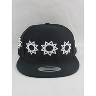 Dnine Black Snapback Cap