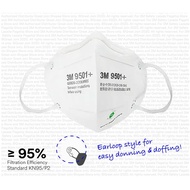 2PCS/10PCS 3M 9501+ P2/ KN95 Earloop Disposable Respirator/ Filtration Efficiency &gt; 95%/ Similar to N95/ Haze/ Dust Mask