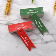 Christmas Tag 50/pcs Red Green Tag Gift Wrapping Tag Tag Holiday Gift Decoration Pendant Dovetail Ch