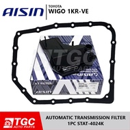 Aisin Transmission Filter STAT-4024K Toyota Wigo 1KR-VE 1.0L 2017 - 2023 35303-B1020 1pc
