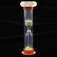 [Loviver] 3.4 Inch 1 Minute Glow Sand Timer Hourglass For Kids Children Teeth Brushing