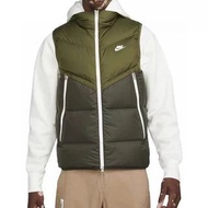 外國預訂 2色選 Nike logo 拼色羽絨背心