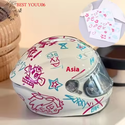 Hot 2Pcs Arcane Jinx Stickers Anime Car Window Laptop Sticker Cartoon Helmet Decorative Decal Waterp