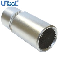 DIESEL FUEL INJECTION PUMP SOCKET 33 PT SPLINE 1/2" 56MM LONG for MERCEDES BENZ