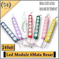 24Volt 6-Eye Car Truck Bus Variation LED Light 6-Eye Large 6Watt LED Module Light/ 6-Eye Large 24Vol