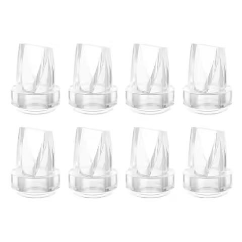 8PCS Duckbill Valves Compatible with eufy E10 E20 S1 S1 Pro MomMed S21,S32 Breast Pump Replacement P