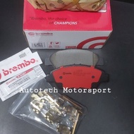 KAMPAS REM BRAKE PAD DEPAN BREMBO HONDA JAZZ RS BRIO FREED MOBILI