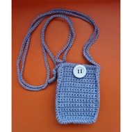 Handmade Crochet Handphone Bag (手机包).