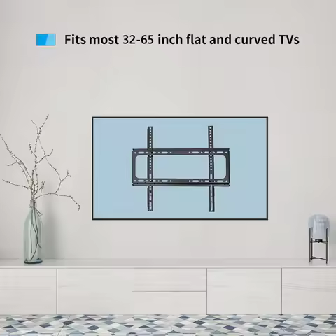 Universal Led Plasma TV Mount Strong Loading Capacity TV Wall Mount Cold Rolled Steel Multi-function