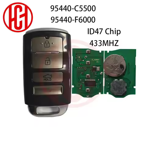 ID47 433MHZ 95440-C5500 95440-F6000 Keyless Go Car Remote Key For KIA Cadenza 2016-2019 Sorento 2019