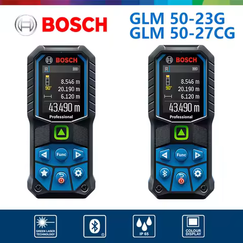 Bosch Professional 50M Green Light Laser Rangefinder Ergonomic GLM 50-23G Without Bluetooth GLM50-27