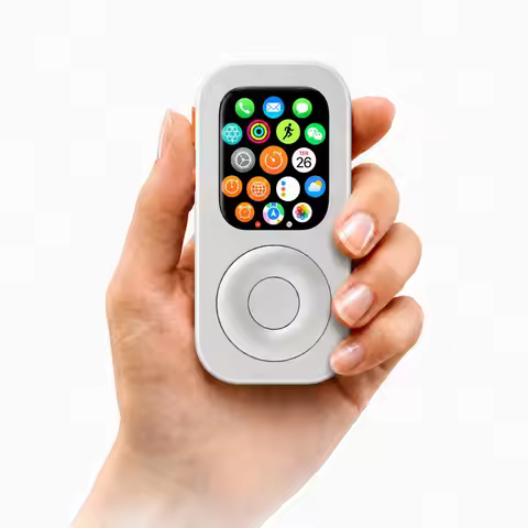 RePod Aluminum Case for Apple Watch Series S10/S11, Transform Watch into Retro Music Player, CNC Met