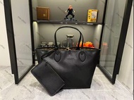 GUCCI  最新爆款 🌹 黑色 雙面托特包 手提包  多功能包 容量大