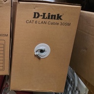 D-Link CAT 6 UTP CABLES 305 meters grey NCB-C6UGRYR-305F1A-23