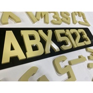 Number Plate Kereta Classic Lama, Number Terbau #Classic #Klassic