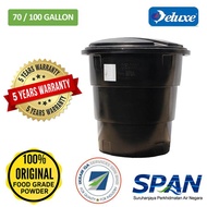 70/100 Gallon Deluxe Polyethylene Round (Slim & Tall) type Water Tank
