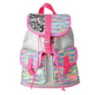 Smiggle Ruby Sequin Backpack school bag  silver