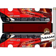 [ New ] Diy Miniatur Bus Sudiro Tungga Jaya Kids Panda Merah Skala 30 Papercraft