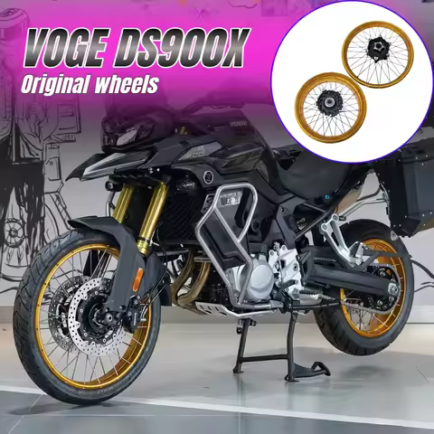 Original parts for VOGE DS900X front and rear grille wheels, LX900-C front and rear aluminum wheels.