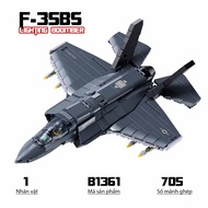Airplane assembly toy F35BS, Sluban B1361, Airplane model