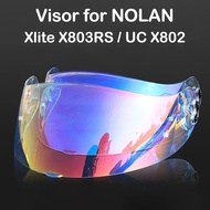 X-Lite Mirror Visor for NOLAN X-803 X-802 X-702 X-661 X603 Motorcycle Helmet Visor Uv Protection Cas