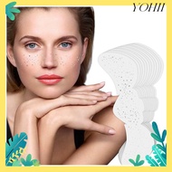 YOHII 12 Pcs Face Makeup Patches, Waterproof Glitter Glitter Freckles Face Tattoo,  Silver Gold Spar