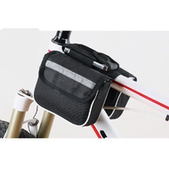Bike Bags Bicycle Frame Front Tube Bag rainproof MTB two side Pouch Cycling Phone Holder Saddle Bag