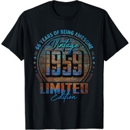 1959 Limited Edition Vintage T-Shirt 66th Anniversary Birthday