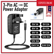 AC to DC 5V 6V 9V 12V 24V Power Adapter 1A 2A 3A Power Supply Adapter CCTV LED Computer Monitor