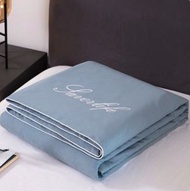 全城熱賣 - 全棉抗菌防蟎空調被（尊享銀藍）【下單後請聯絡客服確認發貨呎碼】