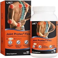 LAC Joint Protec Flex - Collagen + CurQlife Plus Turmeric Joint Supplement, 20X Curcumin, Collagen,