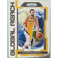 DOMANTAS SABONIS Little Tsar Metal Teka 2021 PRIZM 10 Pacers FIBA World Cup Warm-Up