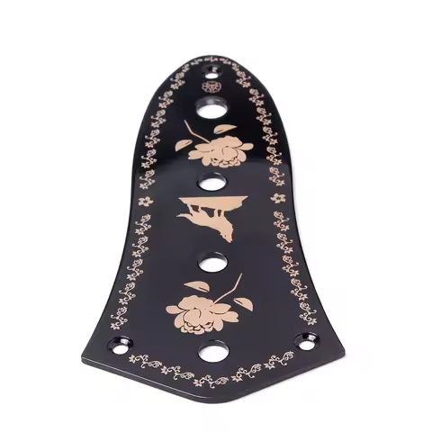 Control Plate For Jazz Bass JB style bass Guitar ,Black