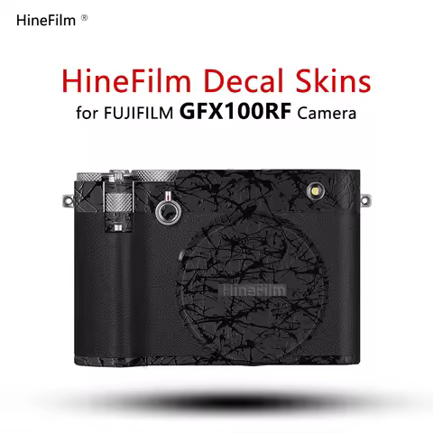 Hinefilm Skin for Fuji GFX100RF Camera Sticker Protective Skin For Fujifilm GFX100 RF Camera Protect