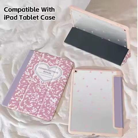 Case For iPad 10.2/10.5/Pro11/10Th/10.9/12.9/Air6/5/4/Mini6,Support Sleep Wake-Up,Double-Sided Print